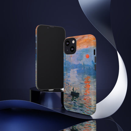 Sunrise by Claude Monet Phone Cases