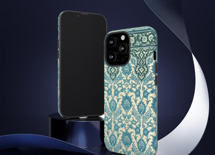 Arabic Art Pattern, Plate No. 20, by Emile Prisse d’Avennes Phone Cases