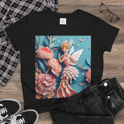 Peony Fairy Cotton Tee