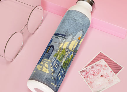 Gallery of a Moroccan Riad by George Gaudion Slim Water Bottle