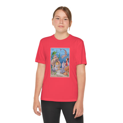 Fairy Whispers of the Sea Youth Competitor Tee – Ocean Magic & Underwater Wonder