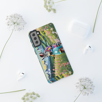 Stripes on Wheels Phone Cases