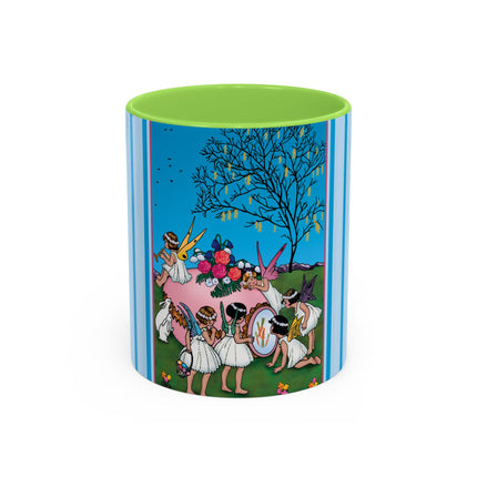 Enchanted Easter Gathering Colorful Mugs (11oz, 15oz)