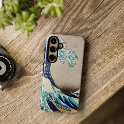 The Great Wave off Kanagawa by Katsushika Hokusai Phone Cases