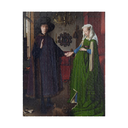 Arnolfini Portrait by Jan Van Eyck Puzzle (110, 252, 500-Piece)