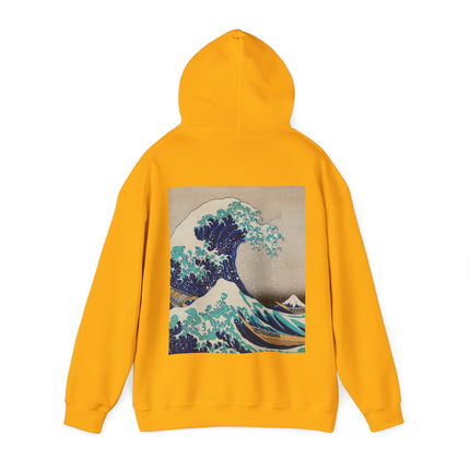 The Great Wave off Kanagawa by Katsushika Hokusai Heavy Blend™ Hooded Sweatshirt