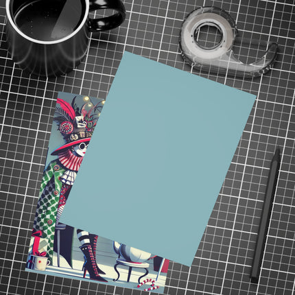 Whimsical Christmas Tea Party Postcard Bundles (envelopes included)