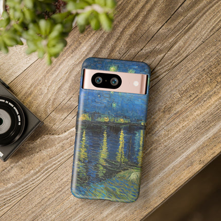 Starry Night Over the Rhone by Vincent Van Gogh Phone Cases