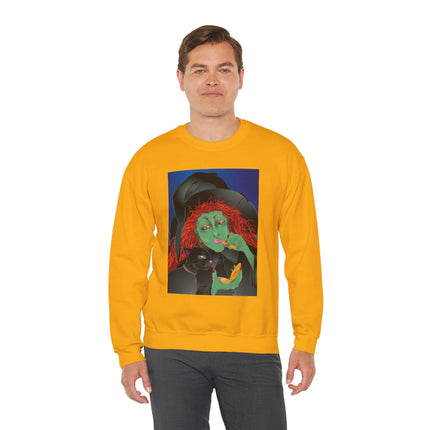 Mirror, Mirror A Witch's Touch Women’s Unisex Heavy Blend™ Crewneck Sweatshirt