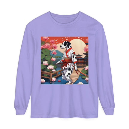 Doberman of the Rising Sun Long Sleeve T-Shirt