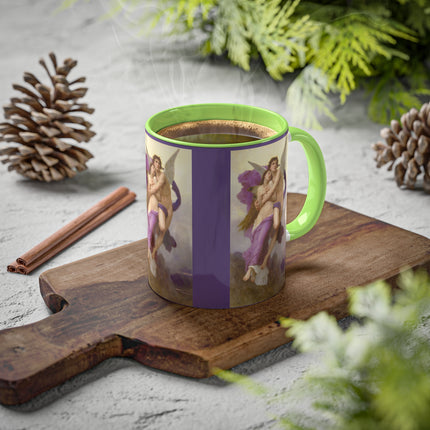 The Abduction of Psyche by William Bouguereau Colorful Mugs, 11oz