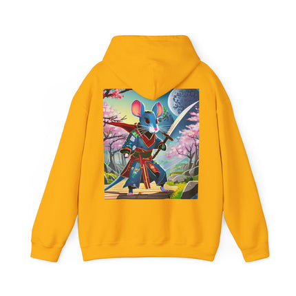 Cyber Samurai Rat – Heavy Blend™ Hooded Sweatshirt