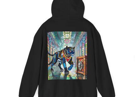 Cyber Panther’s Hunt – Heavy Blend™ Hooded Sweatshirt
