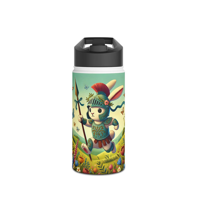 Rabbit Gladiator Stainless Steel Water Bottle, Standard Lid