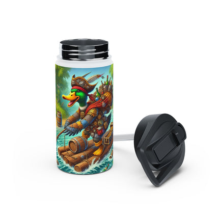The Daring Drake Stainless Steel Water Bottle, Standard Lid