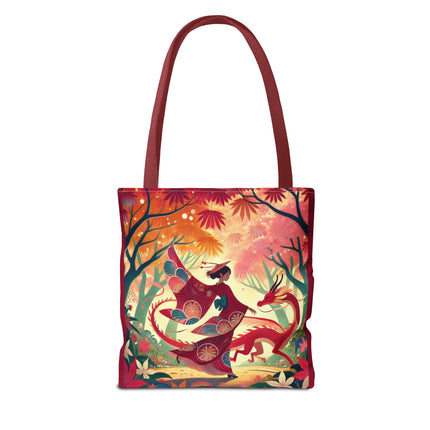 The Dragon Fairy’s Dance Tote Bag – Enchanted Grace & Spring Magic
