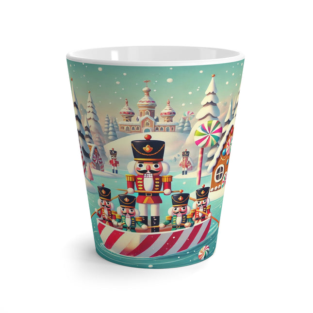 Nutcracker Candy-Striped Adventure Latte Mug