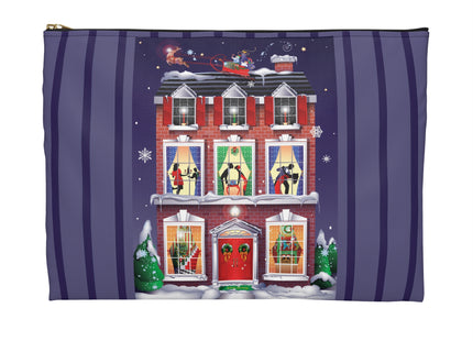 A Christmas Eve Celebration Accessory Pouch
