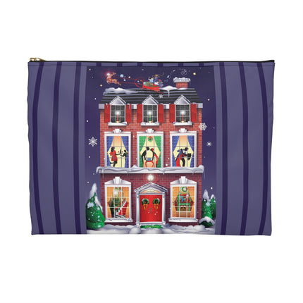 A Christmas Eve Celebration Accessory Pouch