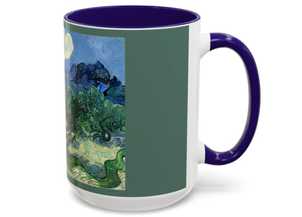 Olive Trees by Vincent Van Gogh Colorful Mugs (11oz, 15oz)