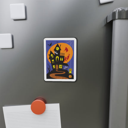 Halloween Night at the Haunted House Die-Cut Magnets (5 Sizes)