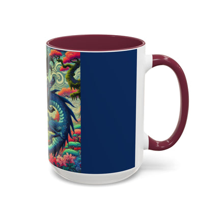 Mystic Guardian of the Sky Light Colorful Mugs (11oz, 15oz)