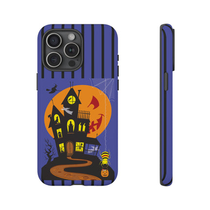 Halloween Night at the Haunted House Phone Cases