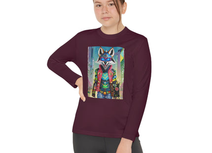 Cyber Hyena Youth Long Sleeve Competitor Tee