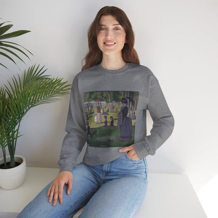 A Sunday on La Grande Jatte by Georges Seurat Heavy Blend™ Crewneck Sweatshirt