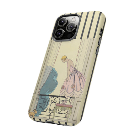 Falbalas et fanfreluches, La Souris by George Barbier Phone Cases