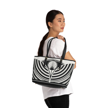 Floral Pattern by Samuel Jessurun de Mesquita PU Leather Shoulder Bag