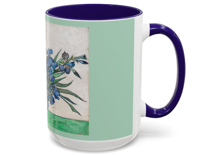 Irises by Vincent Van Gogh Colorful Mugs (11oz, 15oz)