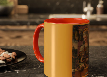 Madonna and Child by Carlo Crivelli Colorful Mugs (11oz, 15oz)