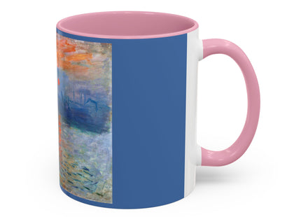 Sunrise by Claude Monet Colorful Mugs (11oz, 15oz)
