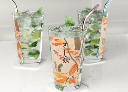 Book Illustration by Hashiguchi Goyō Glass, 16oz