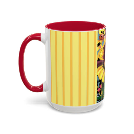 Enchanted Pansy Elegance Colorful Mugs (11oz, 15oz)