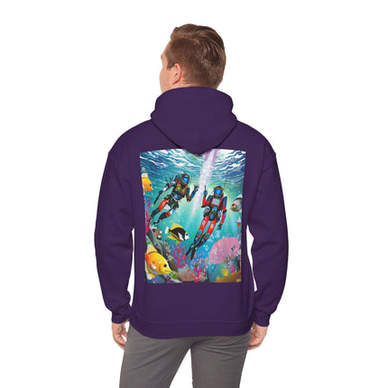 FBI Robot Dive Team – Heavy Blend™ Hooded Sweatshirt