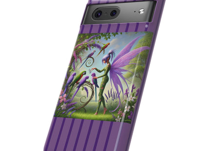 Lavender-Winged Fairy Phone Cases