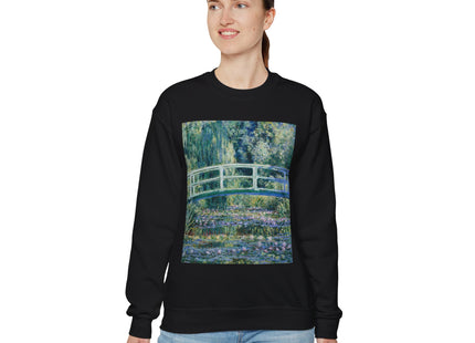 Water Lilies and Japanese Bridge by Claude Monet Heavy Blend™ Crewneck Sweatshirt