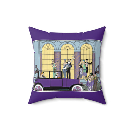 Au Revoir by George Barbier Spun Polyester Square Pillow