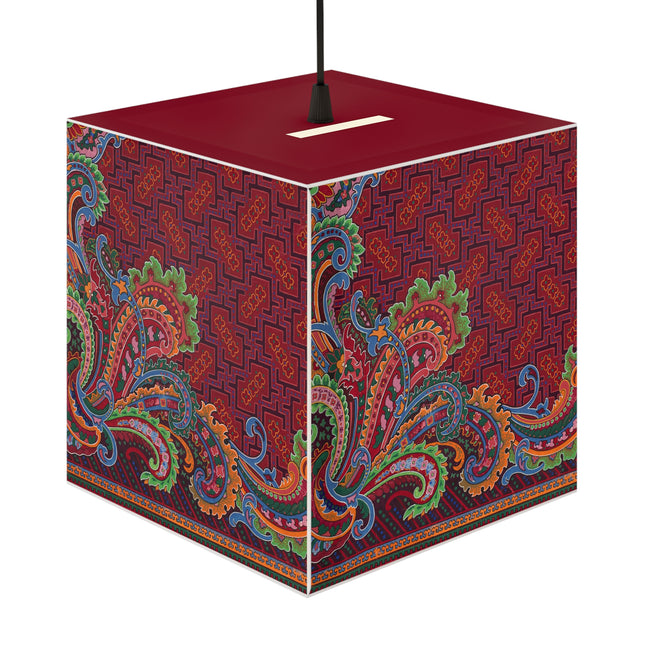 Design for a Carpet by Anonymous I Light Cube Lamp