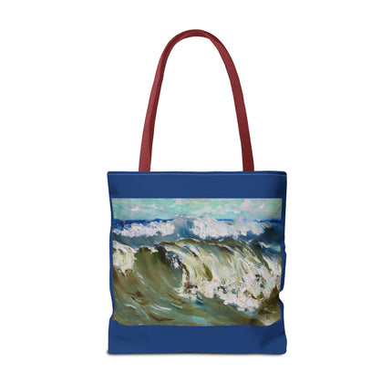 The Wave by Karl Hagemeister Tote Bag (AOP)
