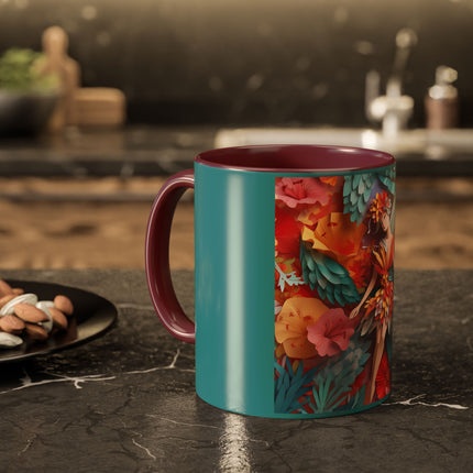 Hibiscus Fairy Colorful Mugs (11oz, 15oz)
