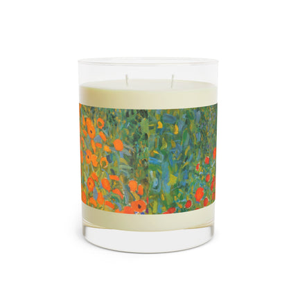 Cottage Garden by Gustav Klimt Scented Candle