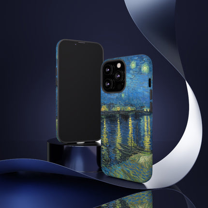 Starry Night Over the Rhone by Vincent Van Gogh Phone Cases