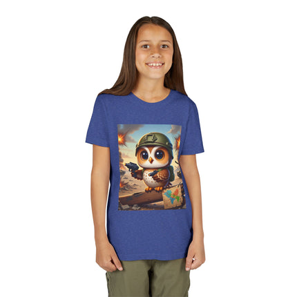 Owl on the Front Lines Youth Short Sleeve Tee