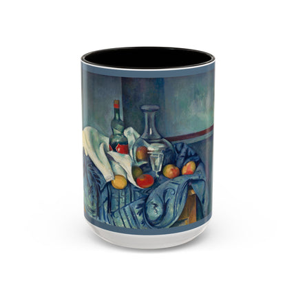 The Peppermint Bottle by Paul Cézanne Colorful Mugs (11oz, 15oz)