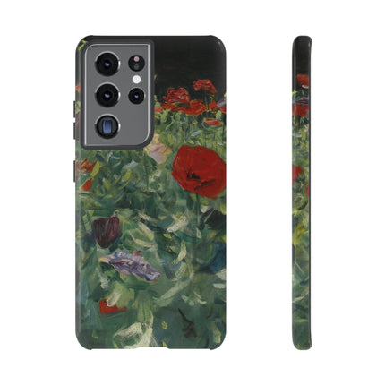 Poppies (A Study of Poppies for Carnation, Lily, Lily, Rose) by John Singer Sargent Phone Cases