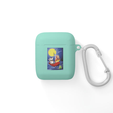 Moonlit Voyage – Owl and Pussycat Adventure AirPods Case