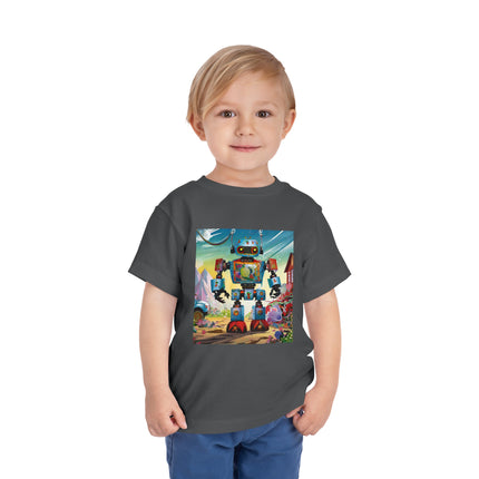 The Rusty Robot Toddler Short Sleeve Tee